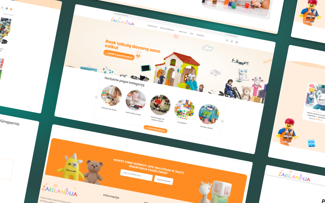 Development of a WooCommerce online store for children’s toys